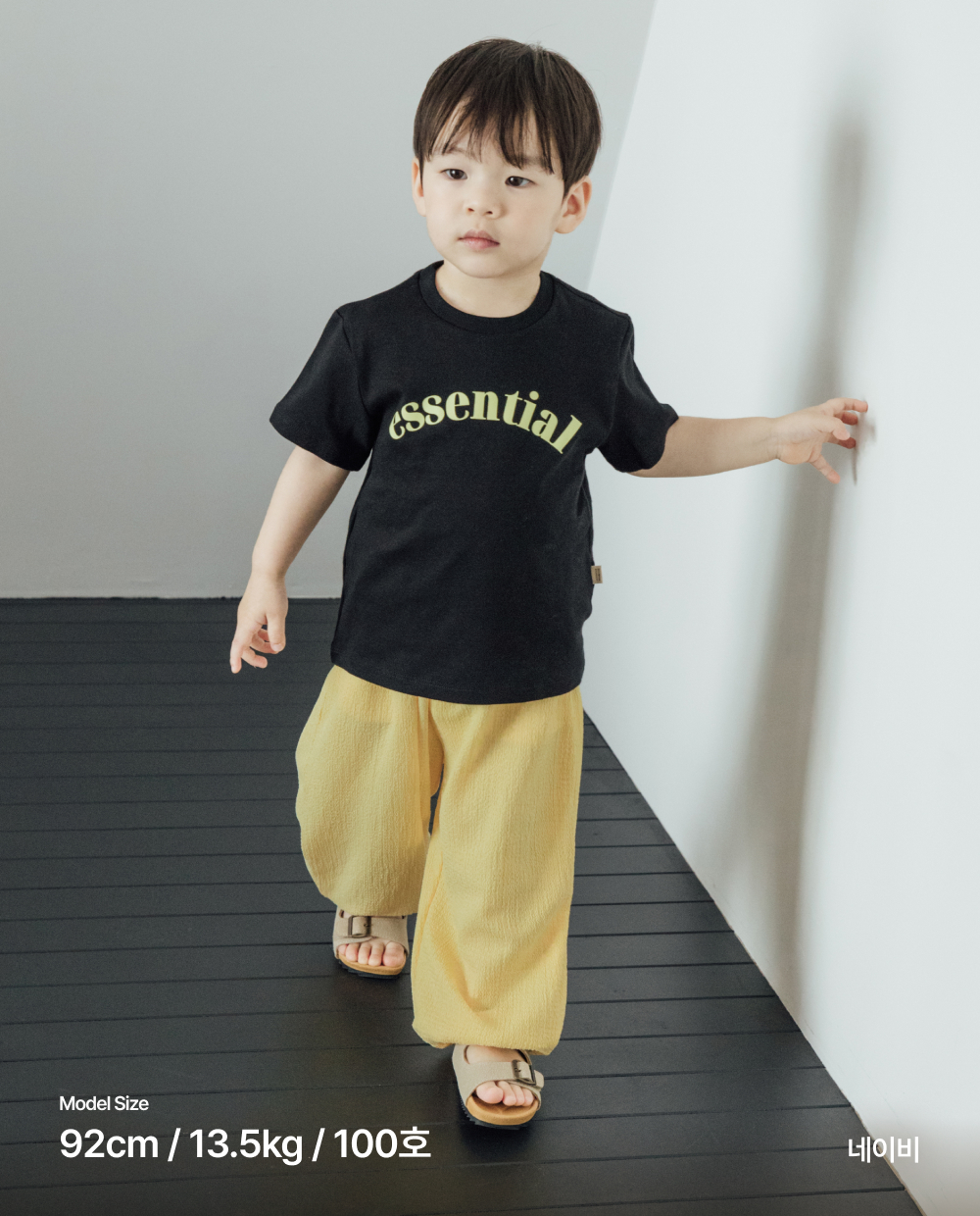 オーガニック レギュラーフィット ロゴ半袖Tシャツ