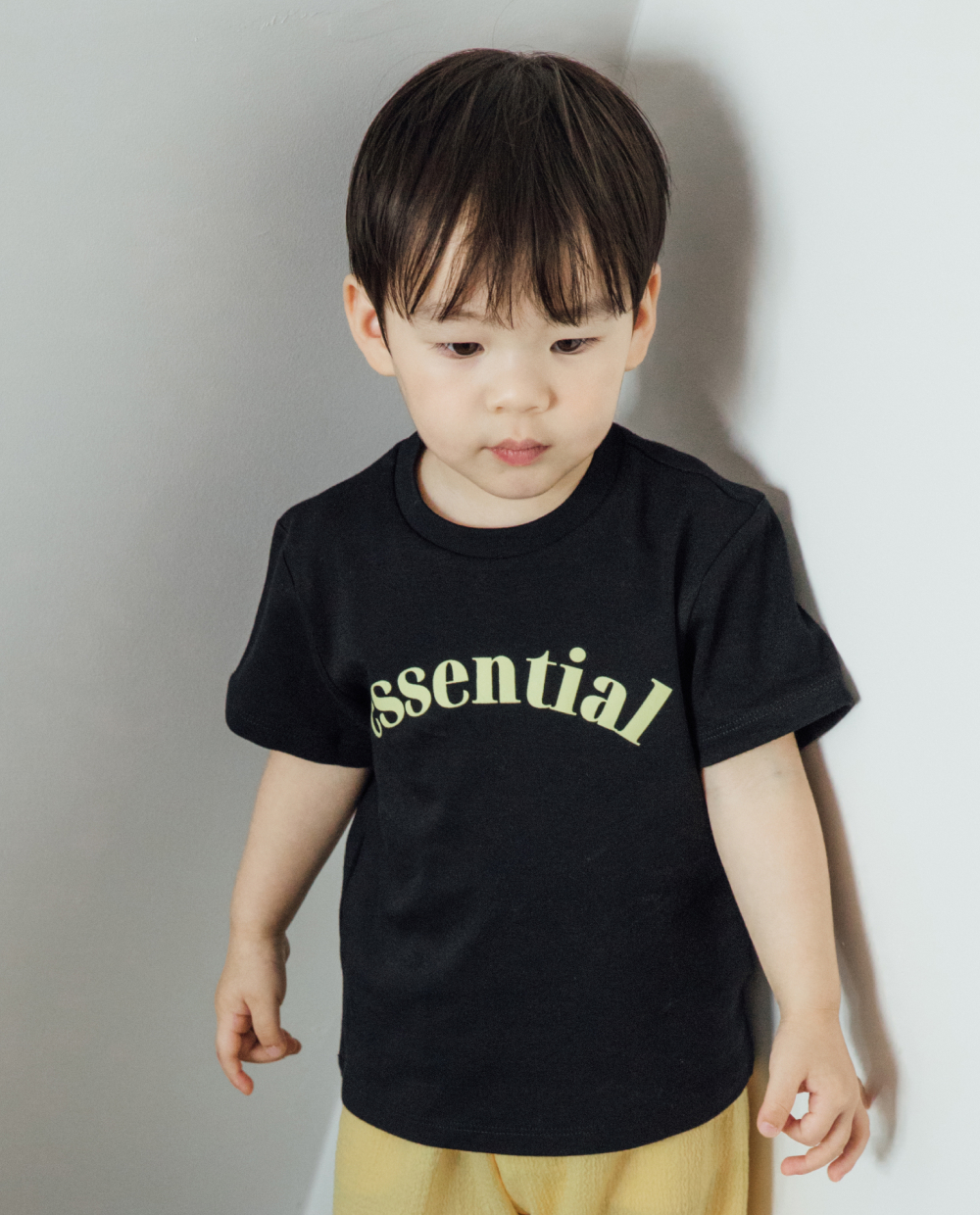オーガニック レギュラーフィット ロゴ半袖Tシャツ