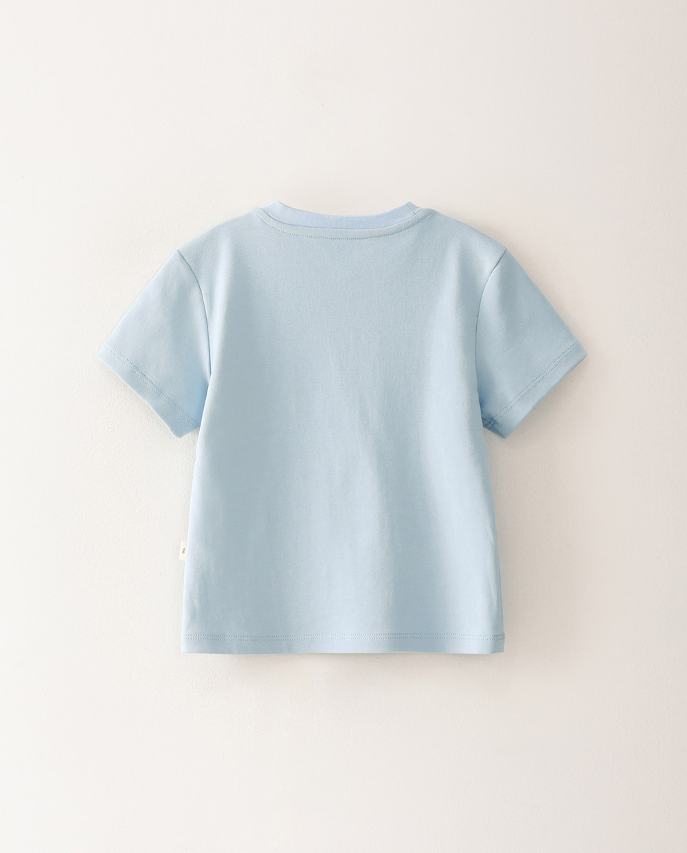 オーガニック レギュラーフィット ロゴ半袖Tシャツ バックスタイル