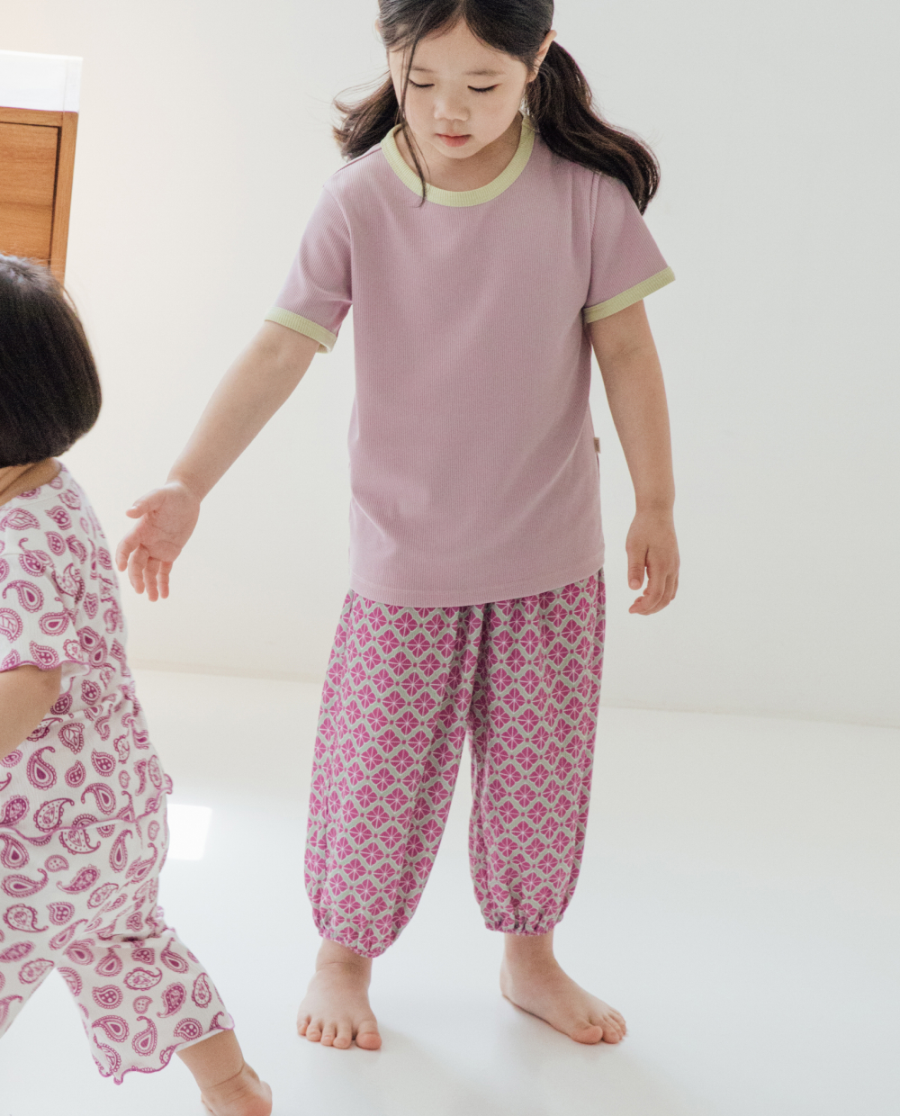 エアクーリングリブバルーンパンツ ルームウェア