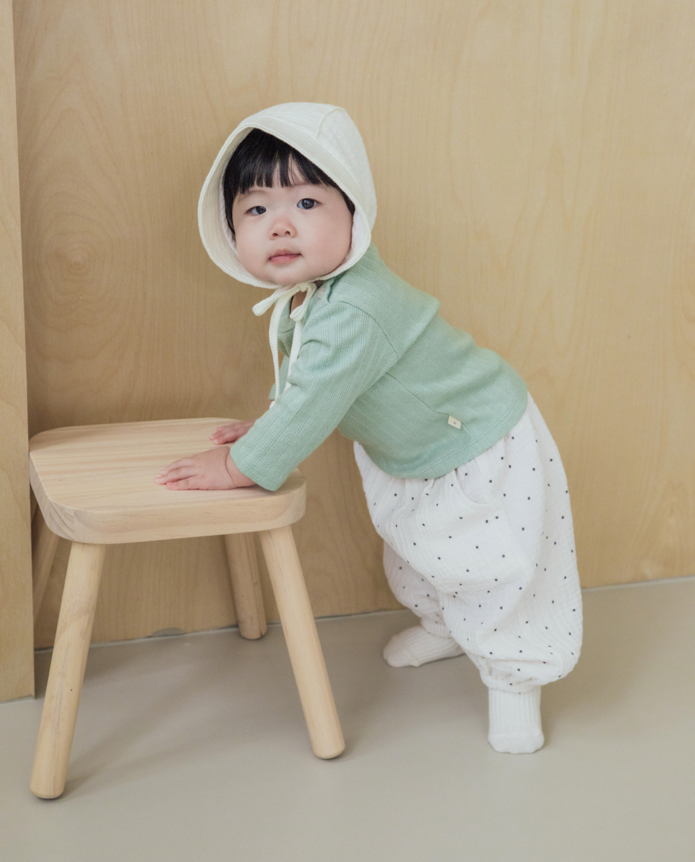 ソフト ジャガード リブ Tシャツ