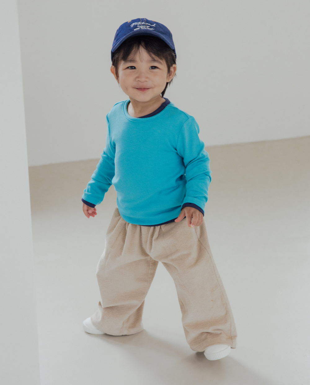 라이트 코듀로이 와이드 팬츠