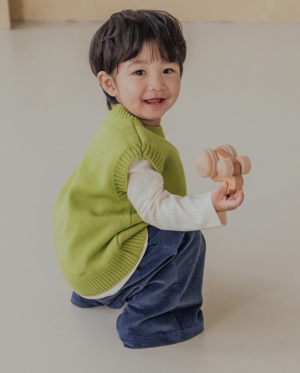 라이트 코듀로이 와이드 팬츠