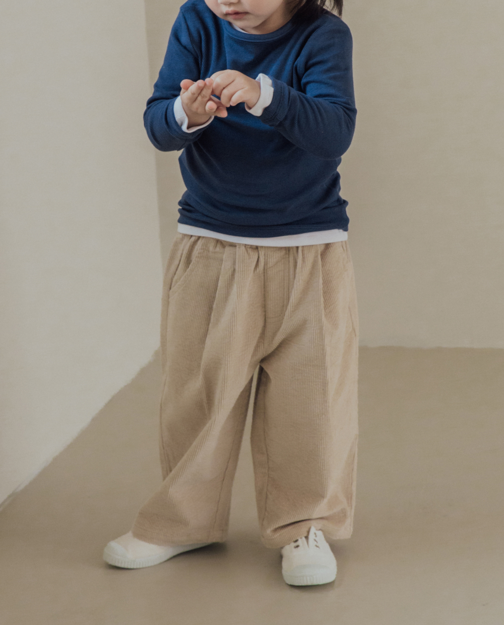 라이트 코듀로이 와이드 팬츠