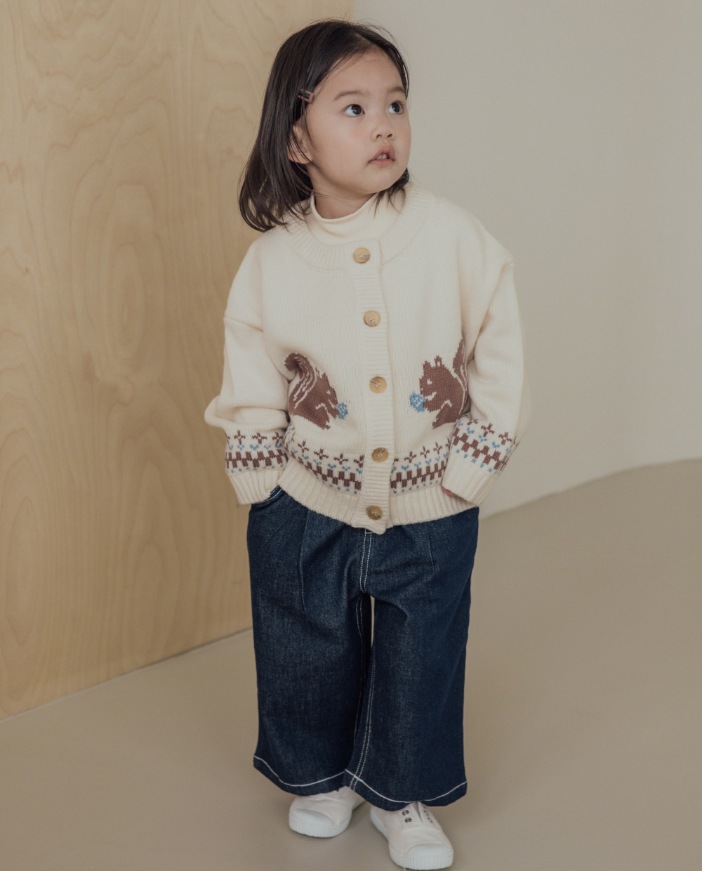 クラシック ワイド デニムパンツ