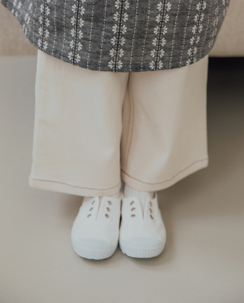 クラシック ワイド デニムパンツ