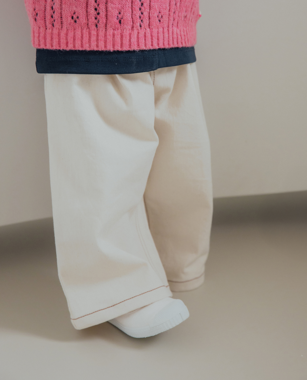クラシック ワイド デニムパンツ