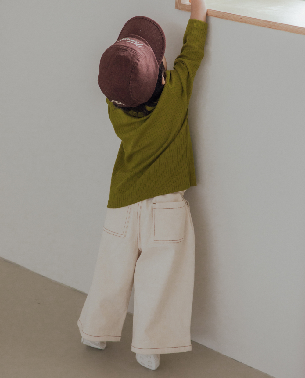 クラシック ワイド デニムパンツ