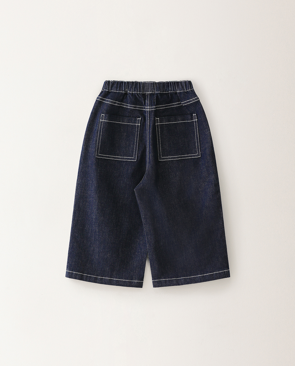 クラシック ワイド デニムパンツ DBL バック