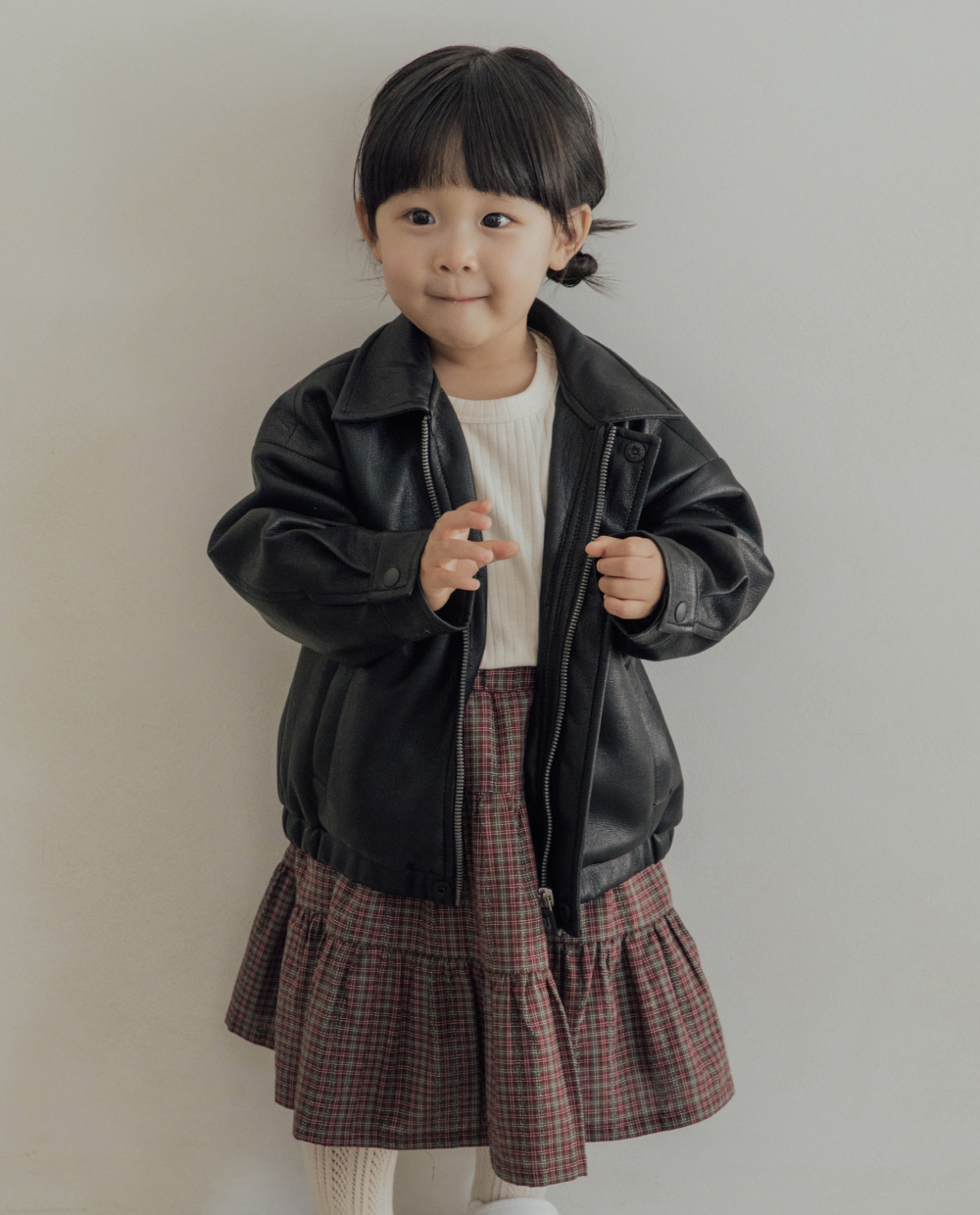 코튼쟈가드 티어드 스커트