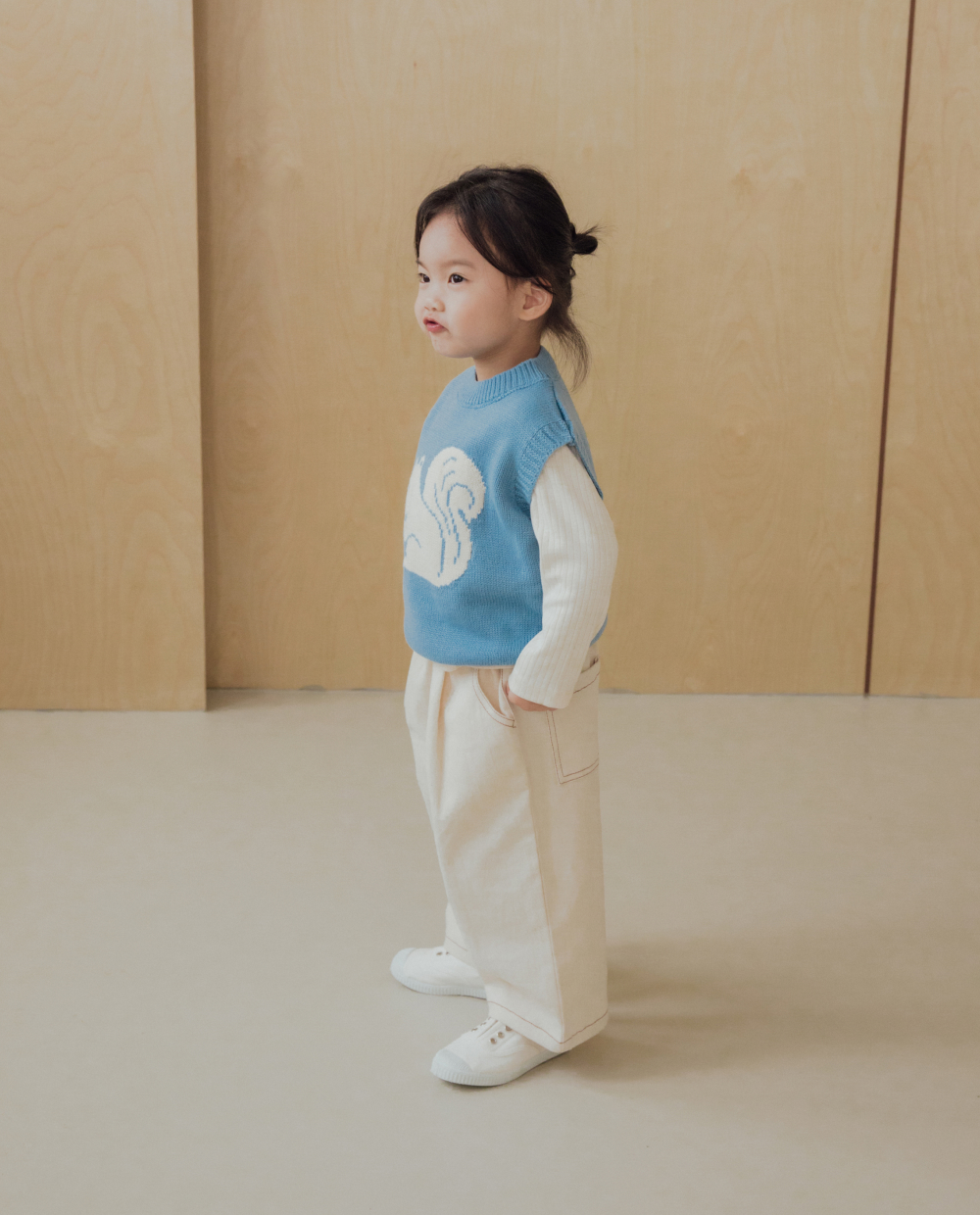 ソフトアイレット リブ Tシャツ