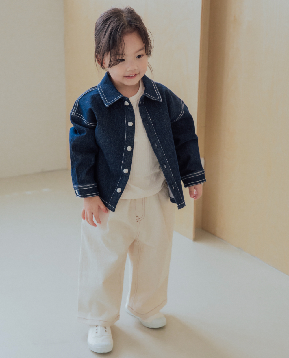 ソフトアイレット リブ Tシャツ