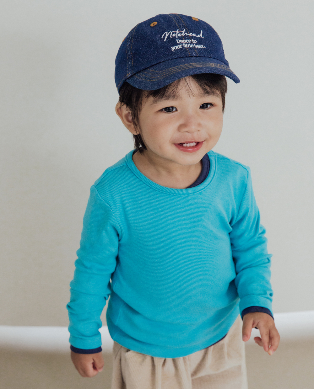 ふんわりもちもち ラウンドネックTシャツ