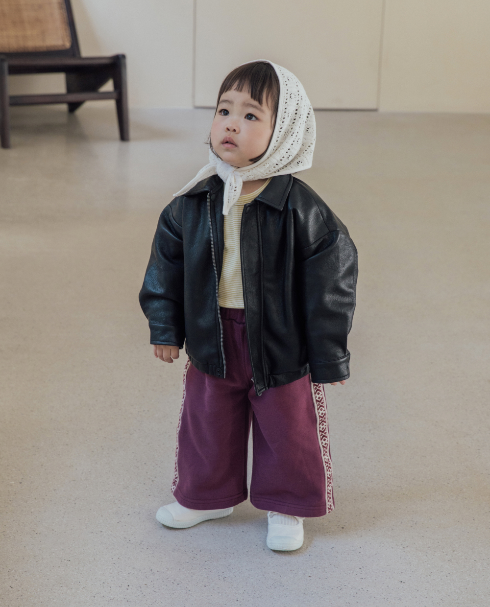 ソフトなエコレザー ジャケット