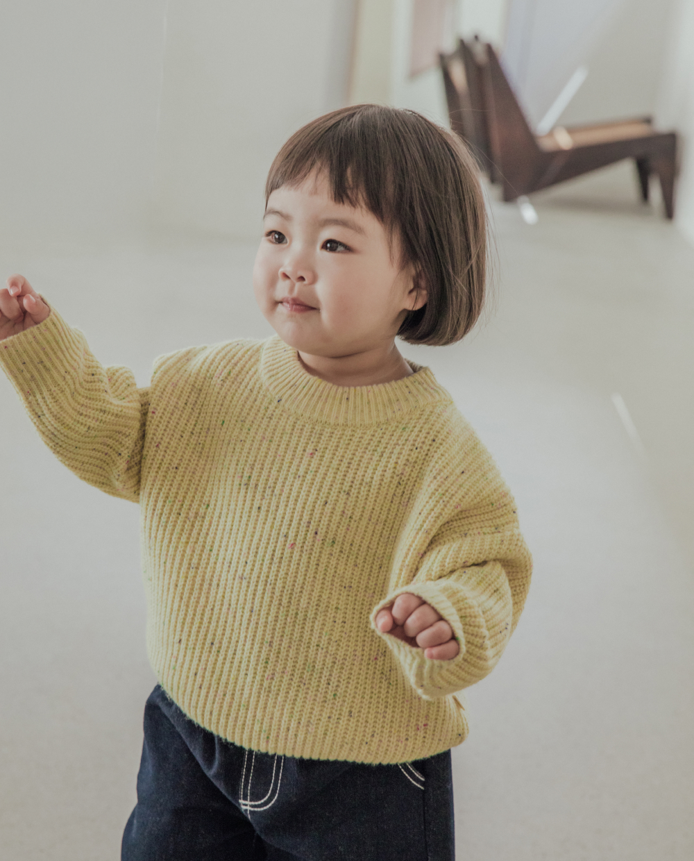 ソフト ブレンディング ニット プルオーバー