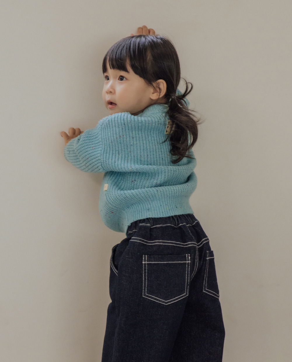ソフト ブレンディング ニット プルオーバー