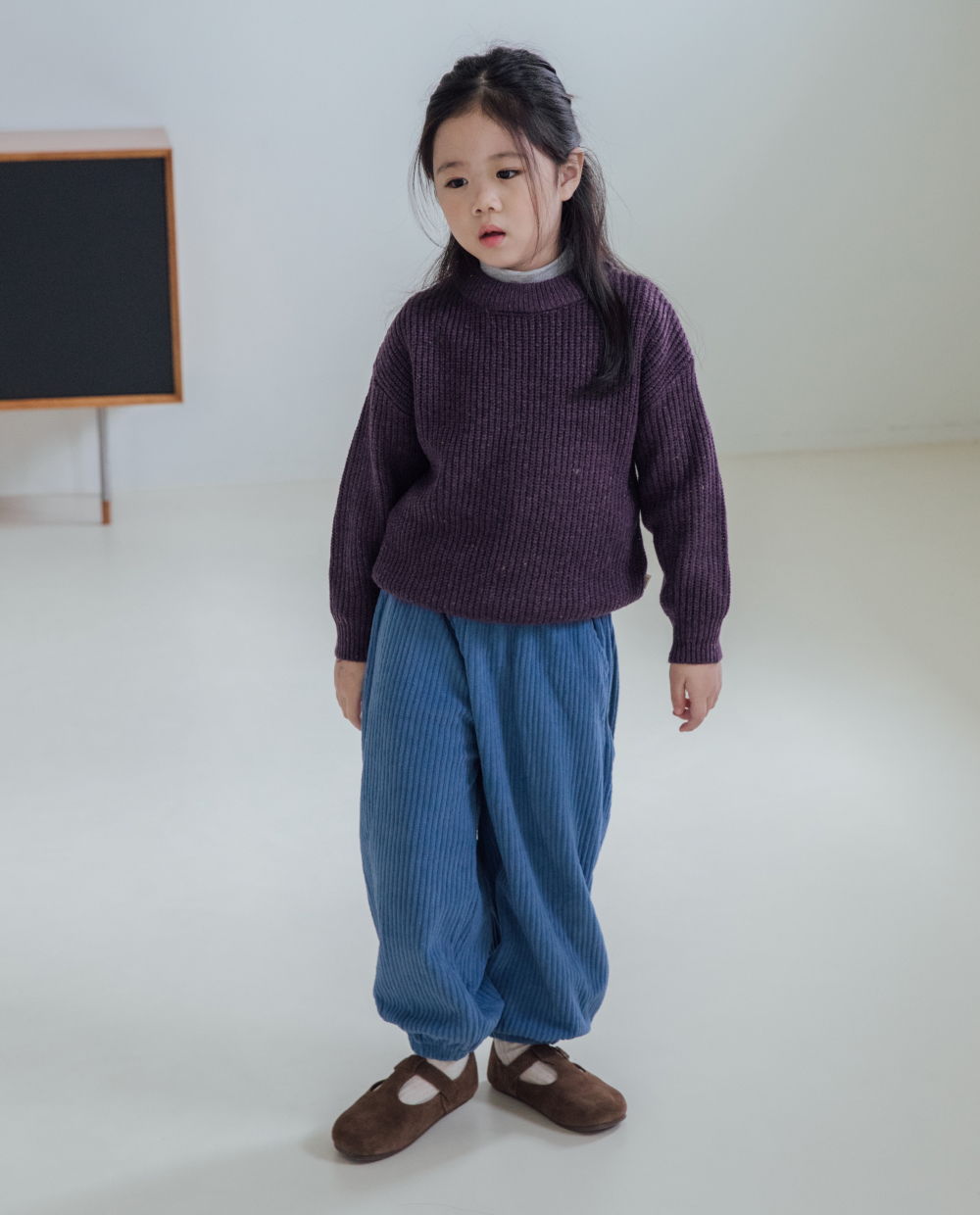 소프트 블랜딩 니트 풀오버