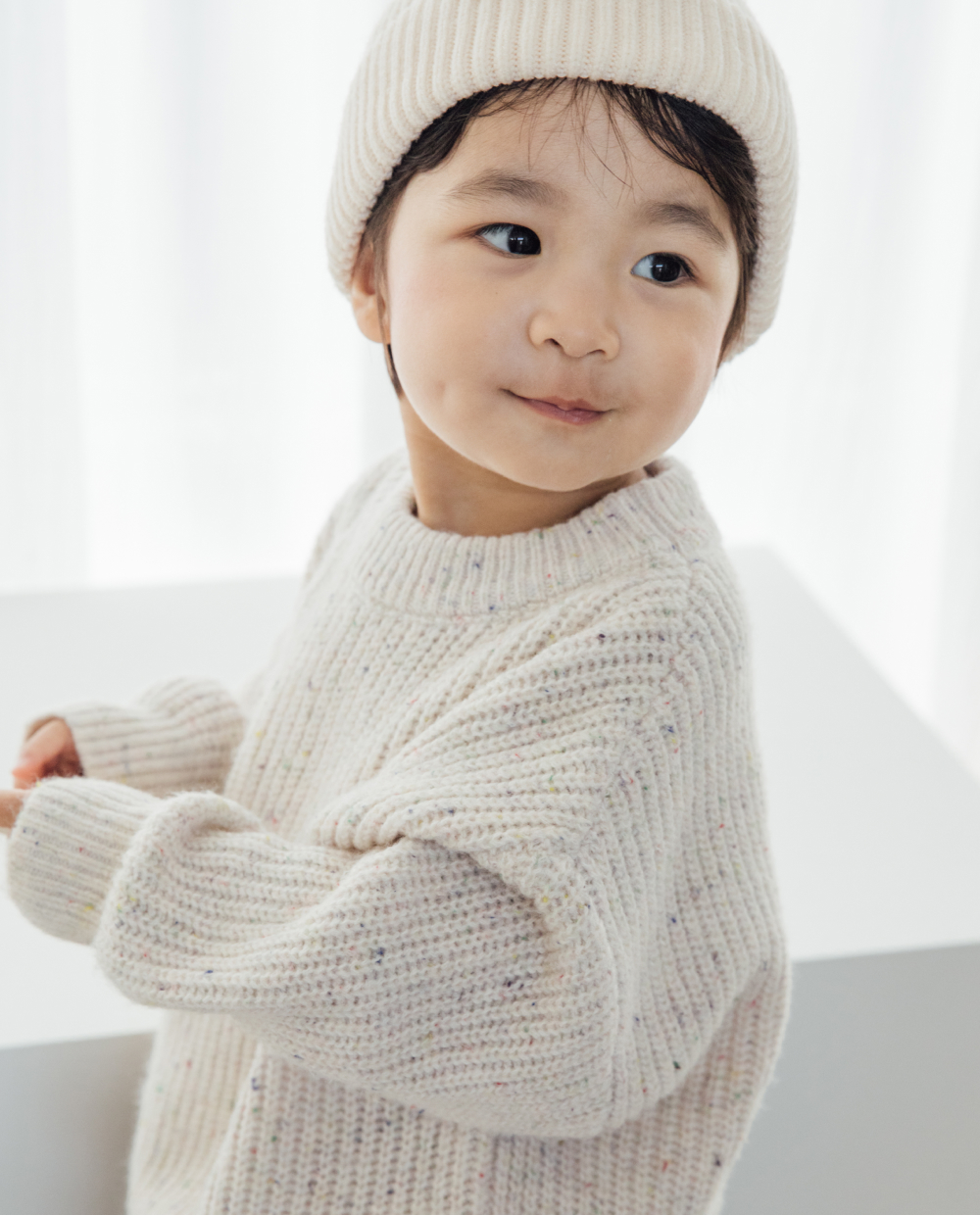 소프트 블랜딩 니트 풀오버