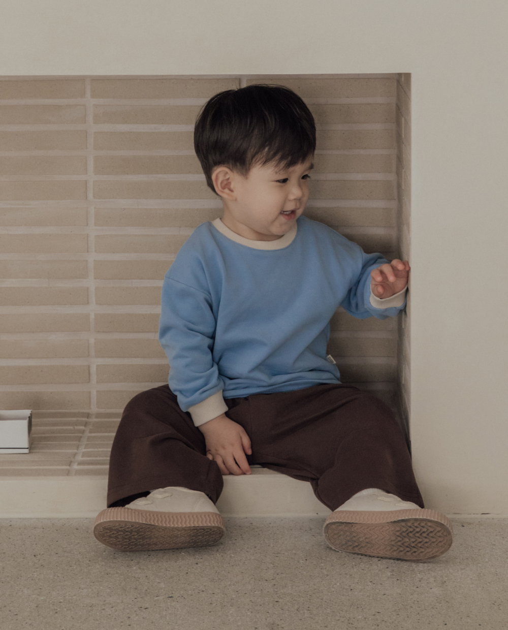 ソフトコットン ワイド 8分丈 パンツ