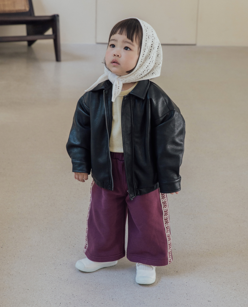 コンフォートソフト ウェビングバンド 8分丈パンツ