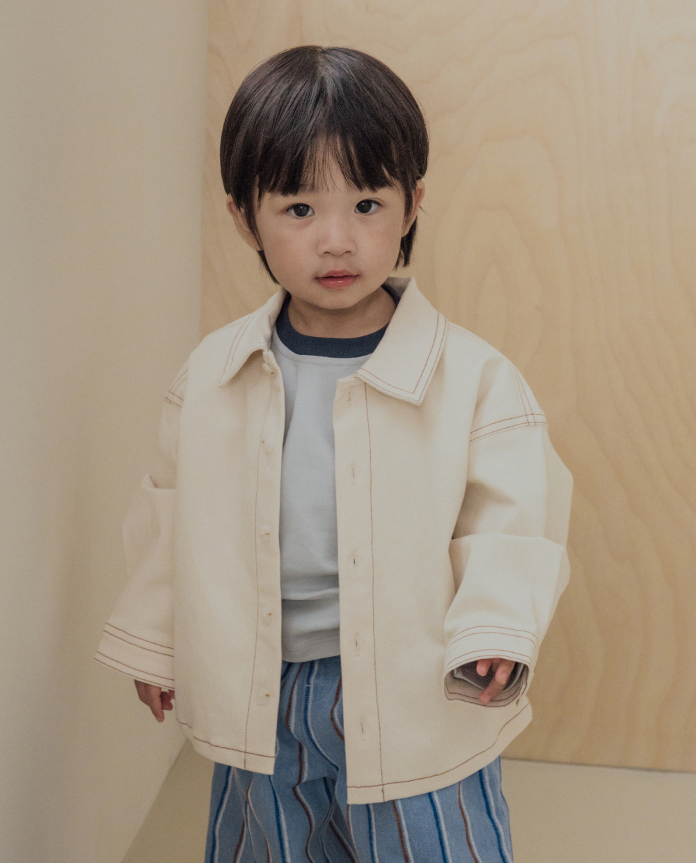 クラシックデニムシャツジャケット
