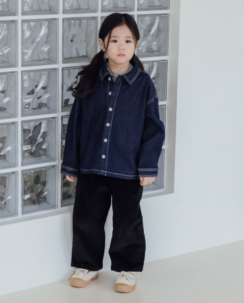 클래식 데님 셔츠쟈켓