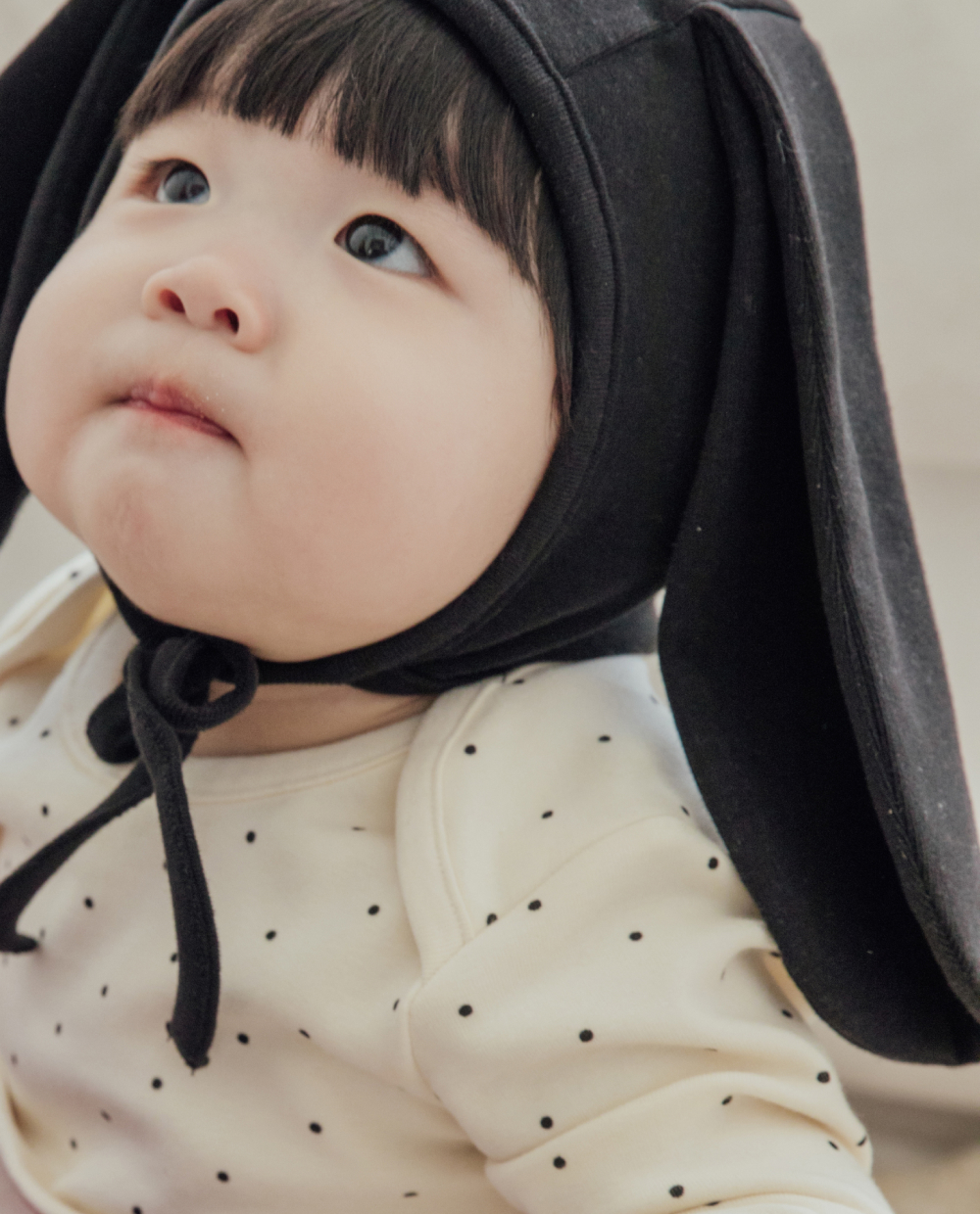 ソフトリー ふんわりもちもち ドット ボディスーツ