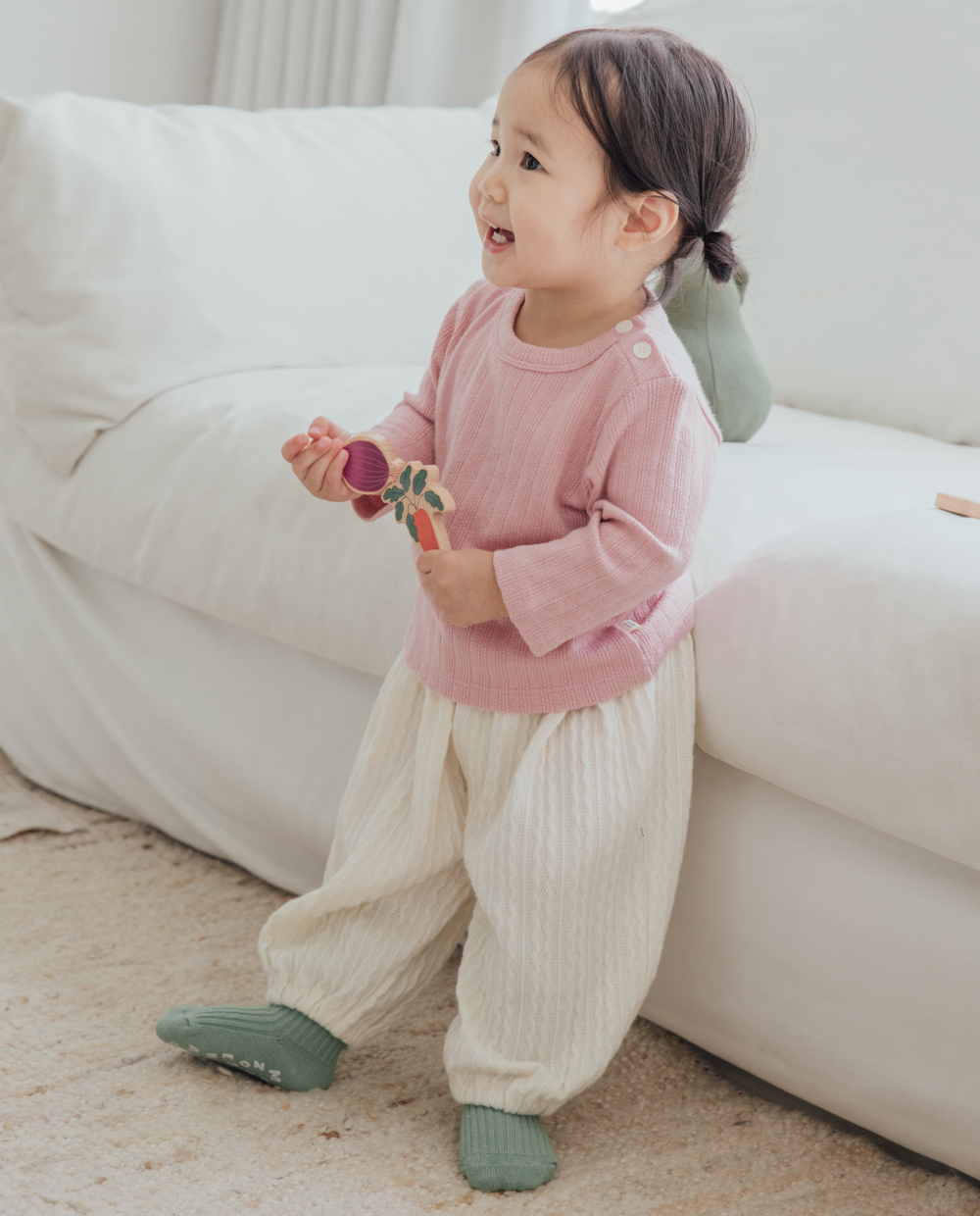 ソフトジャガード バルーンパンツ