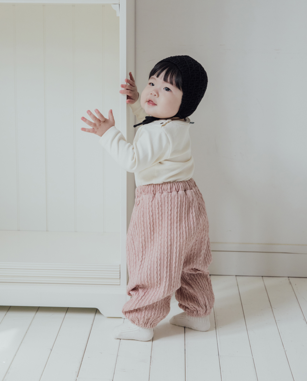 ソフトジャガード バルーンパンツ