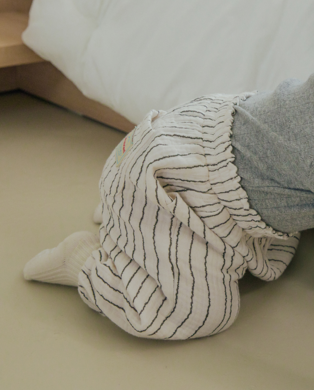 ふんわり三重ガーゼ バルーンパンツ