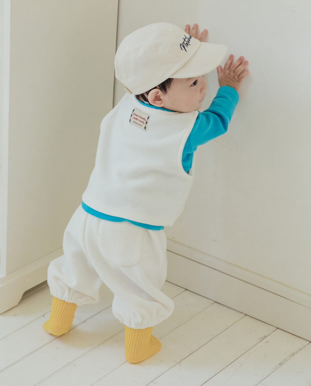 ソフトワッフルベスト＆パンツセット