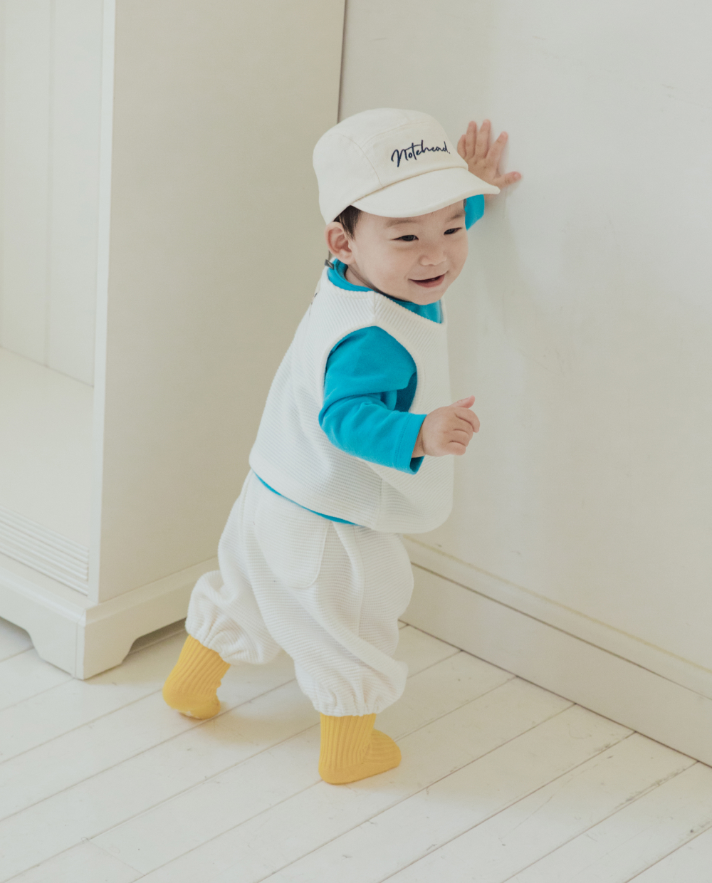 ソフトワッフルベスト＆パンツセット