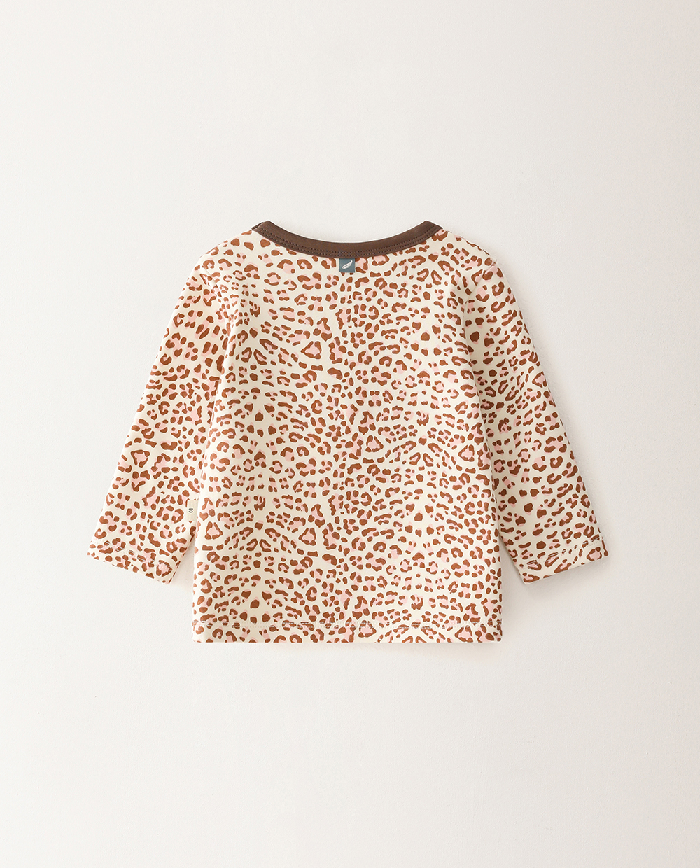 ソフトでふんわりもっちり レオパードTシャツ PKX バック