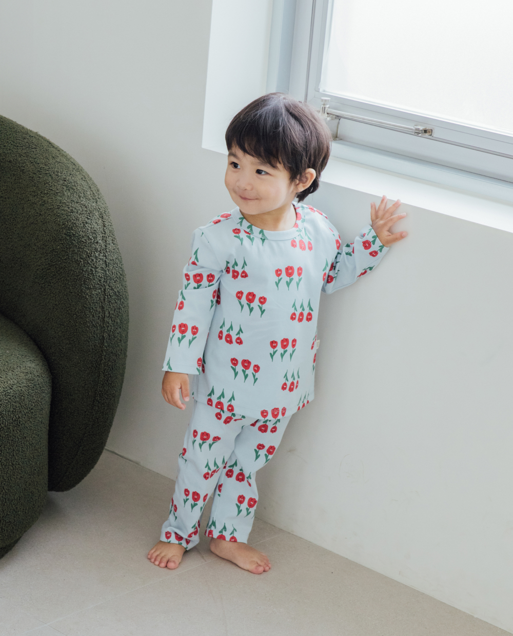 シルキーコットン ゆったりフィット グラフィック ルームウェア