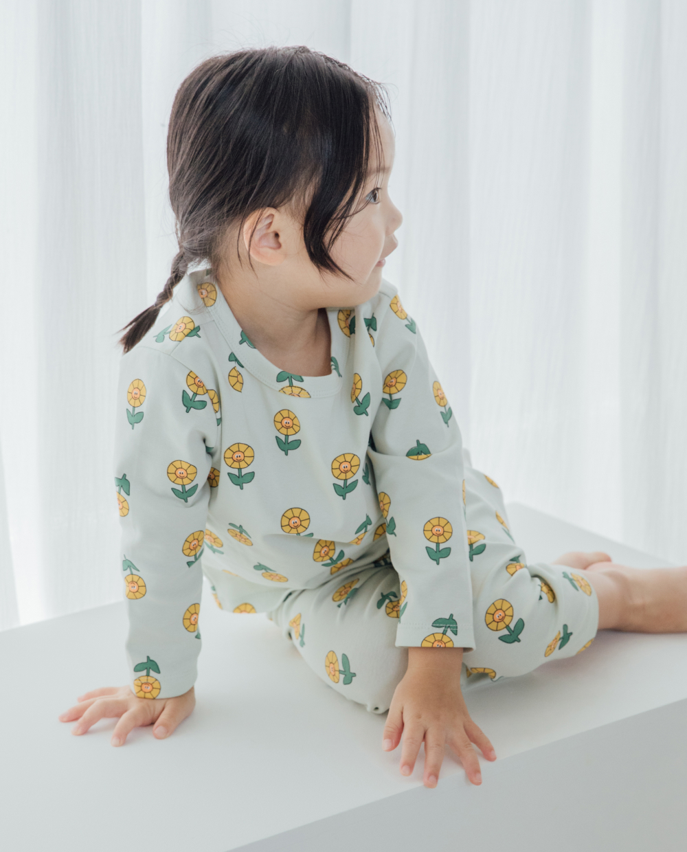 シルキーコットン ゆったりフィット グラフィック ルームウェア