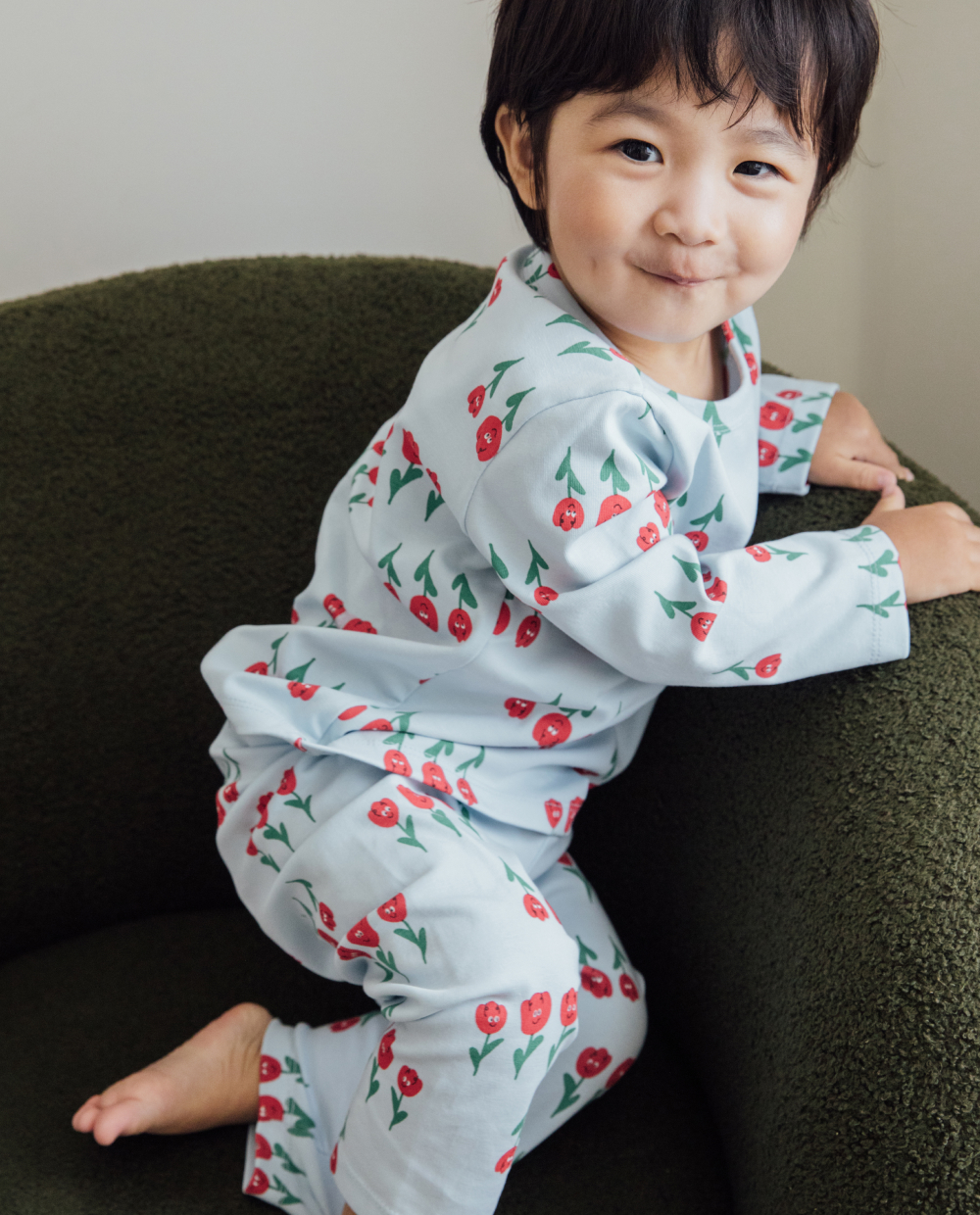 シルキーコットン ゆったりフィット グラフィック ルームウェア