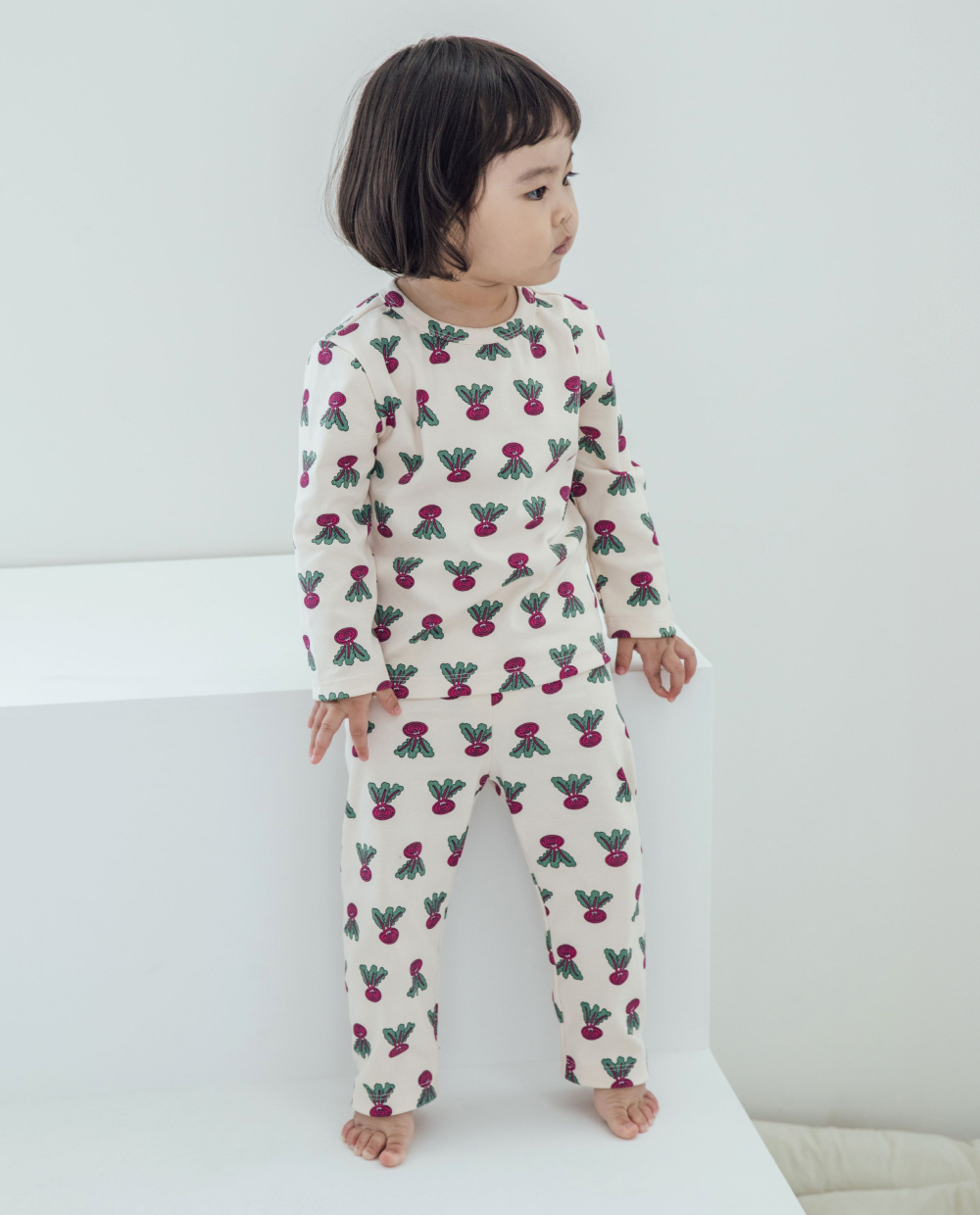 シルキーコットン ゆったりフィット グラフィック ルームウェア