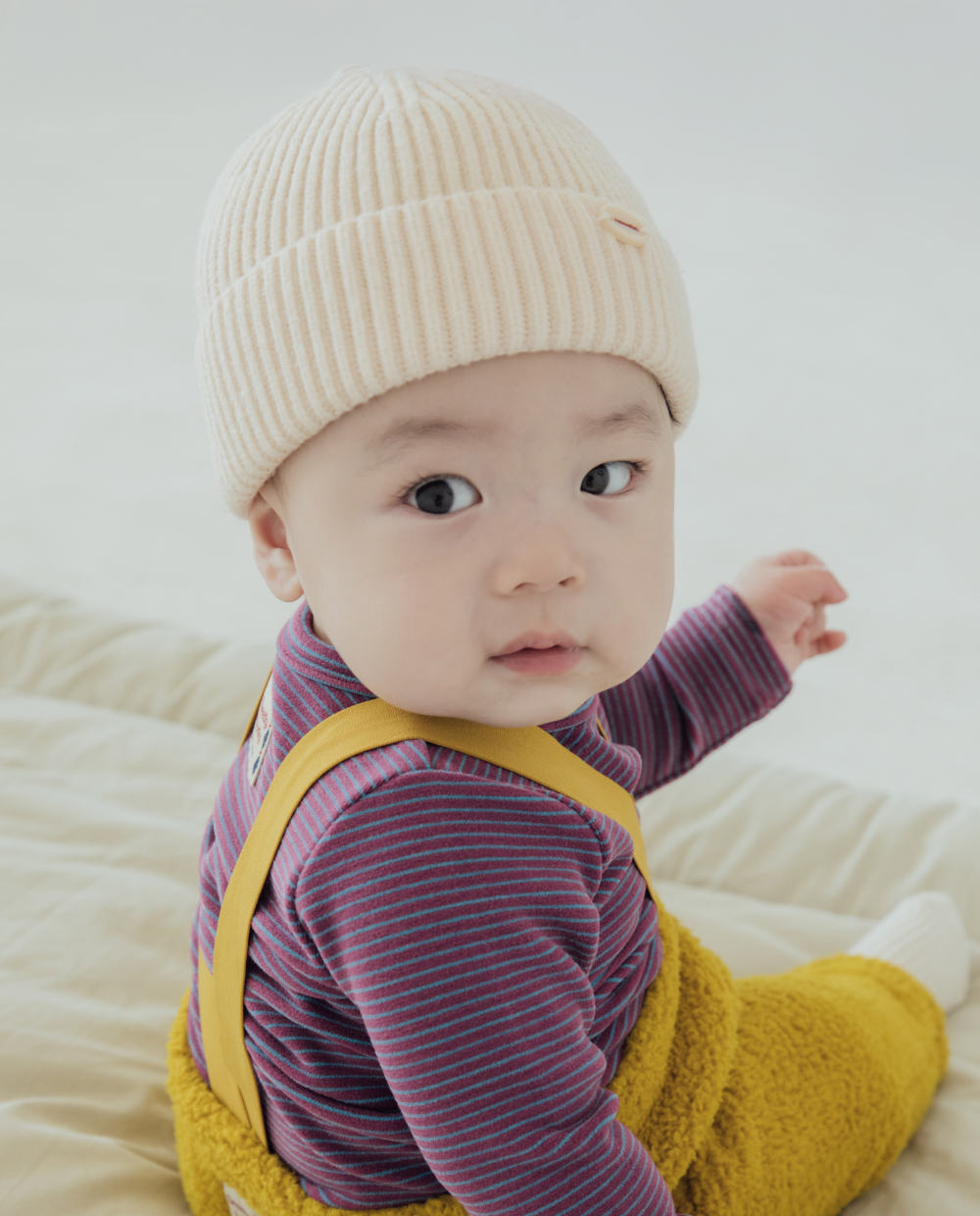 포근보들 니트 비니