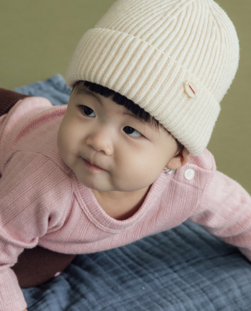 포근보들 니트 비니