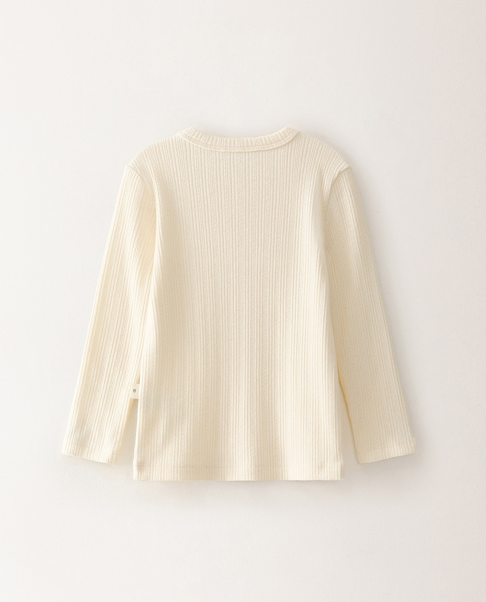 ポーワアイルレット スリムフィット Tシャツ CRM バック