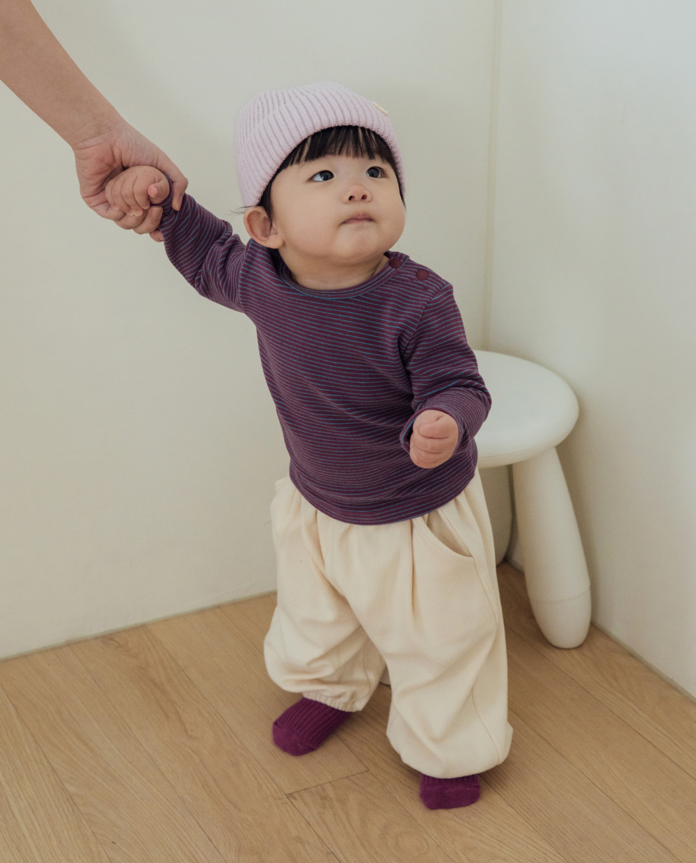 포근보들 골지스판 벌룬팬츠