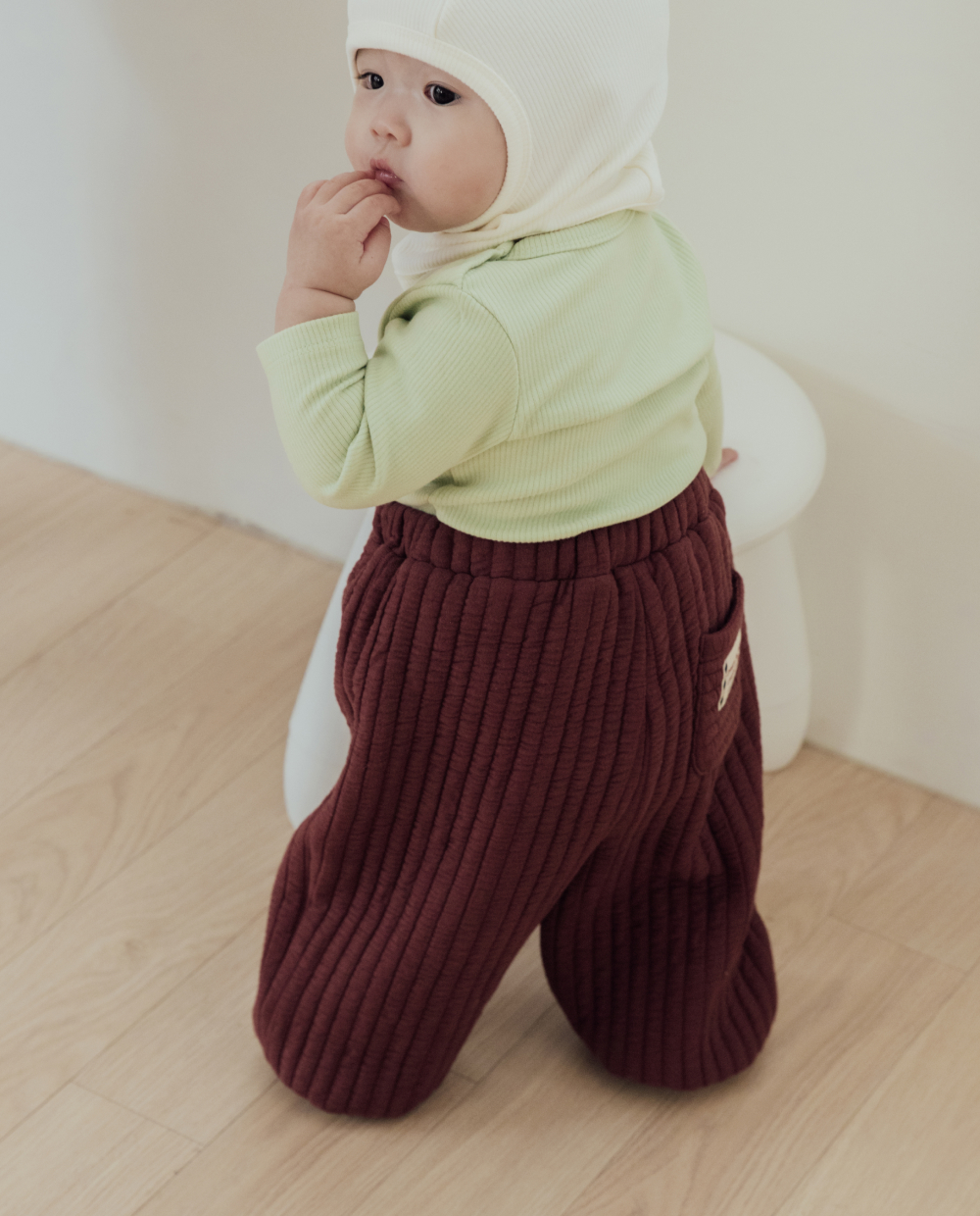 あったか三重キルティング バルーンパンツ