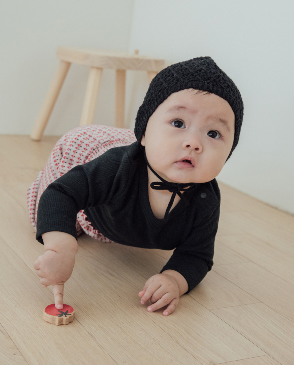 ふんわり柔らか、リブストレッチTシャツ