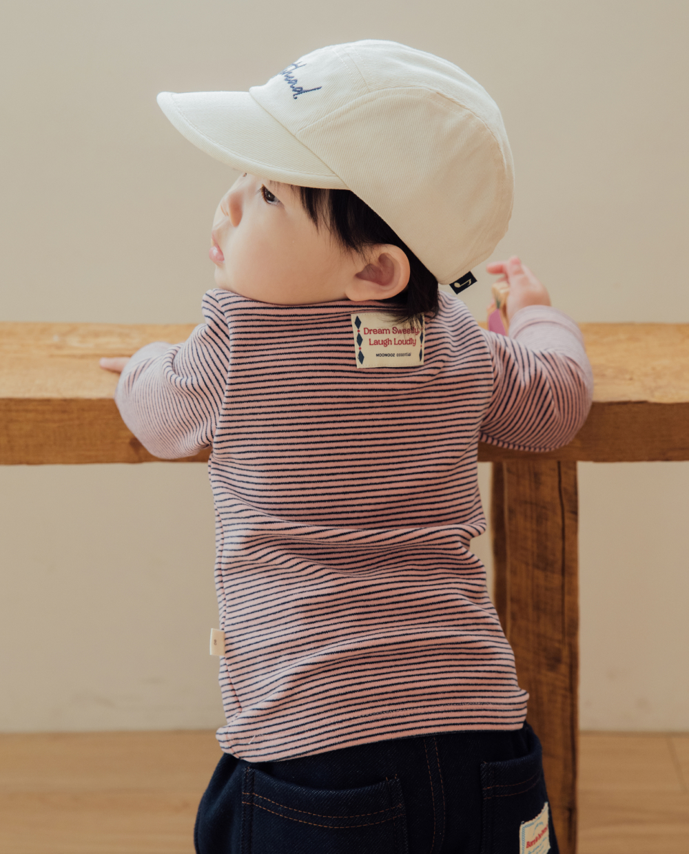 ふわふわ柔らか ストライプ Tシャツ