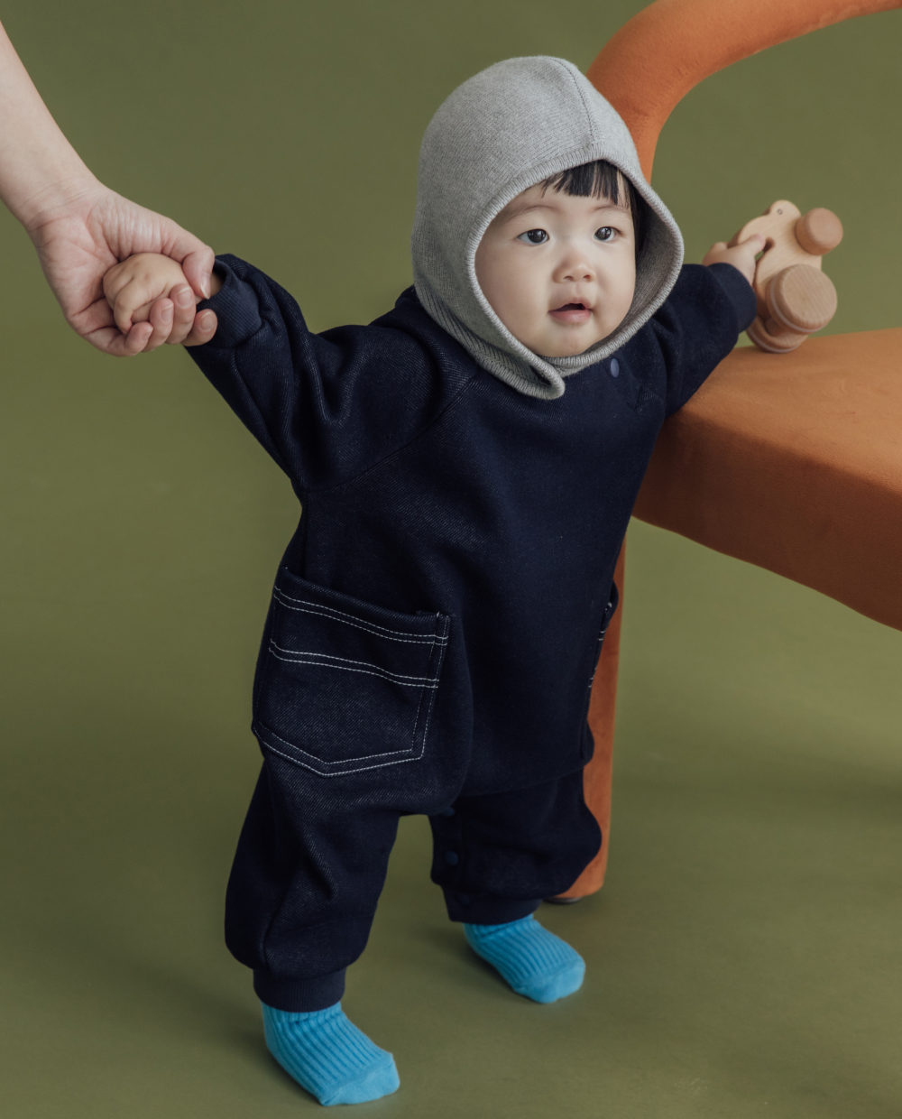 ふんわり柔らか ニットボンネット