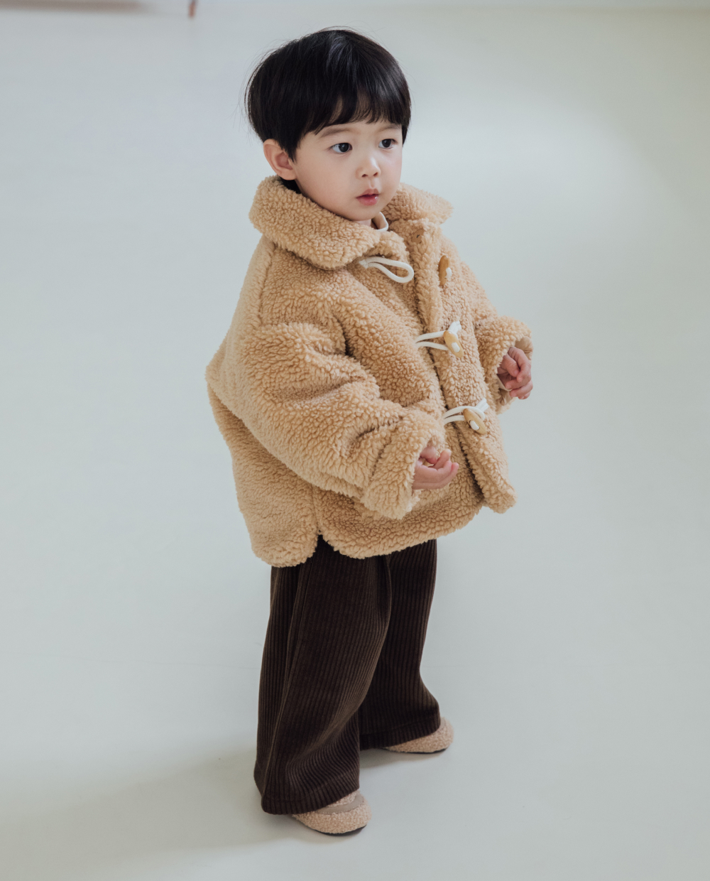 ブークレ テディコート
