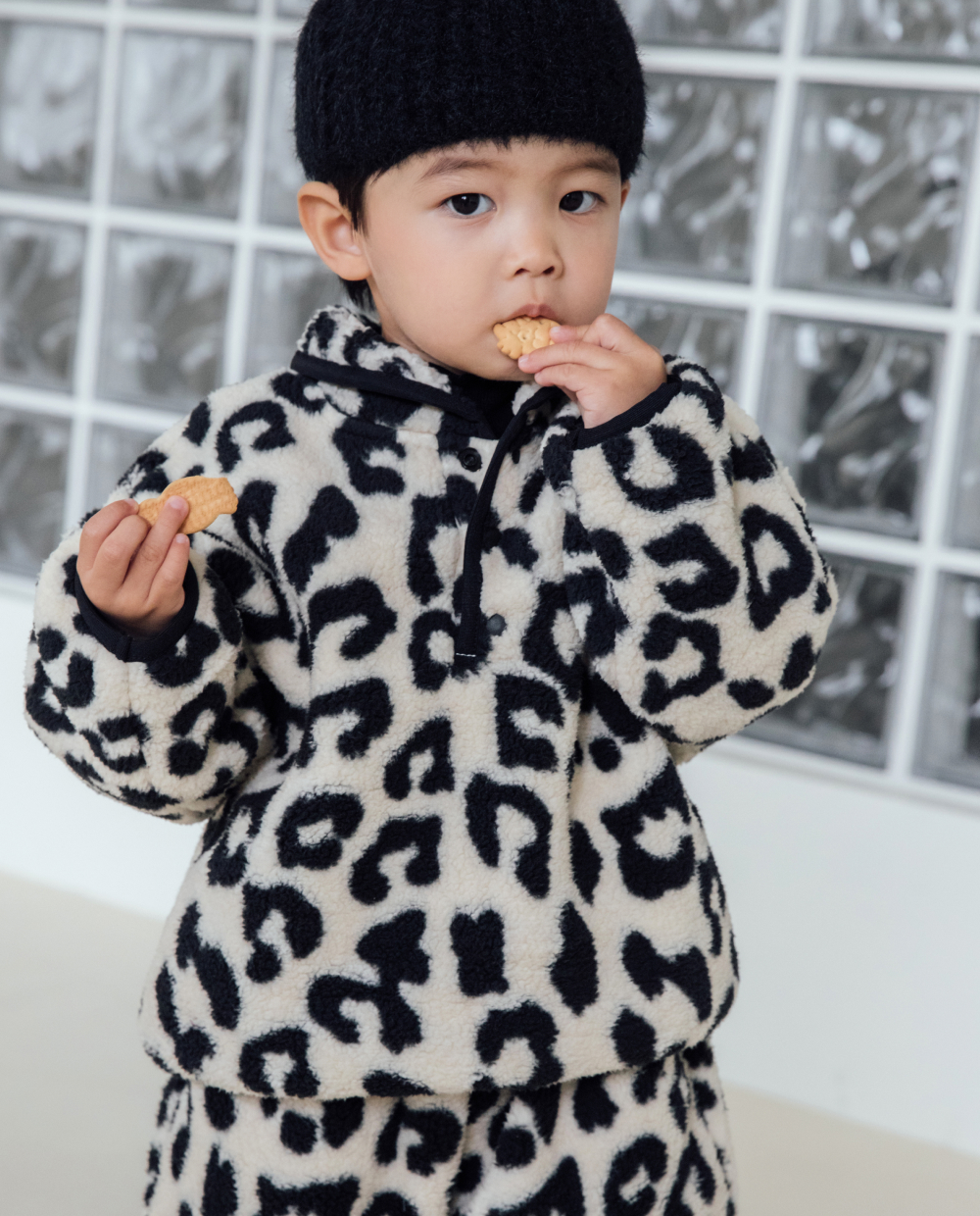 ブークレフリース ハーフネック プルオーバー