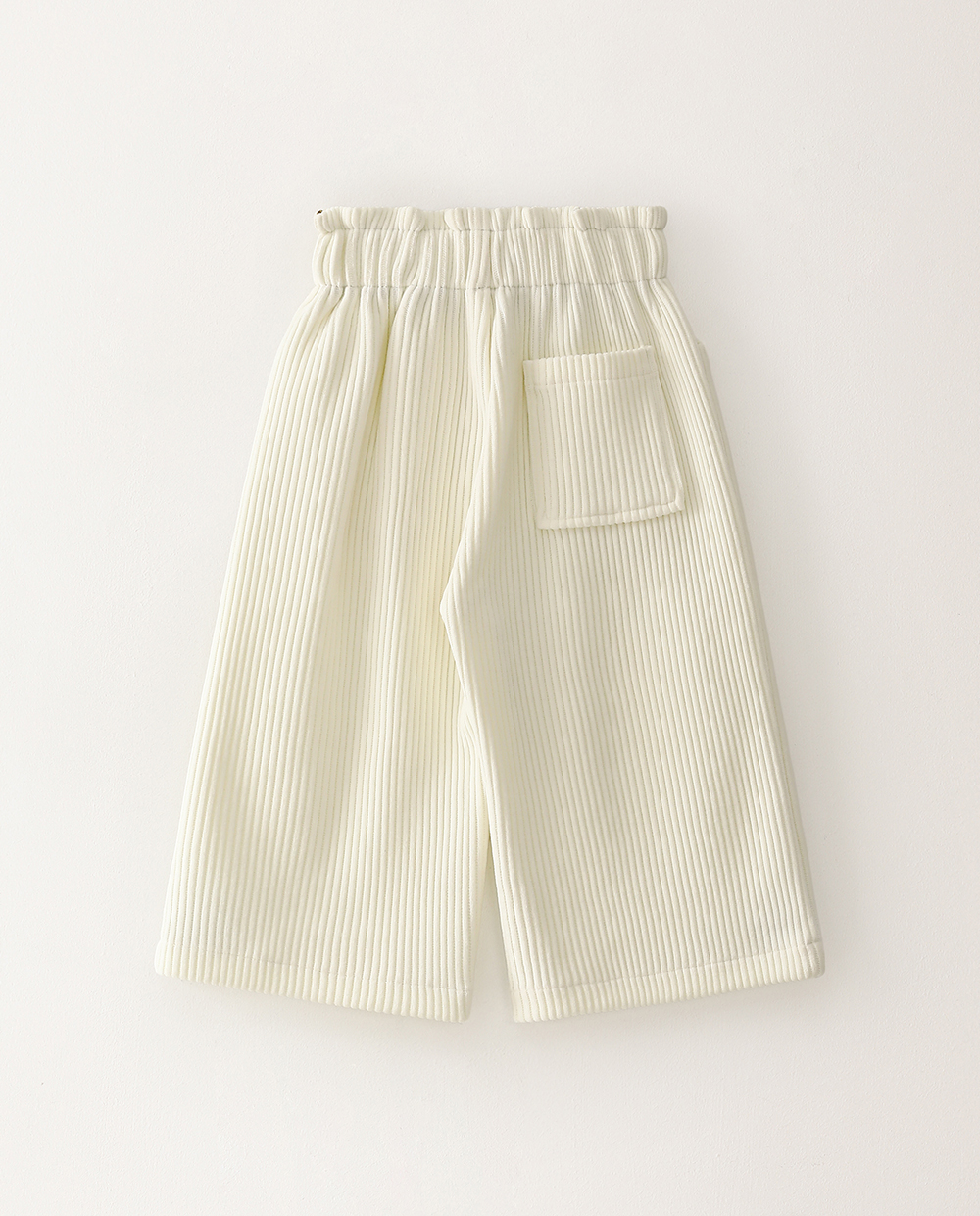 コデュベロア バンディング ポイント ワイドパンツ COR バック