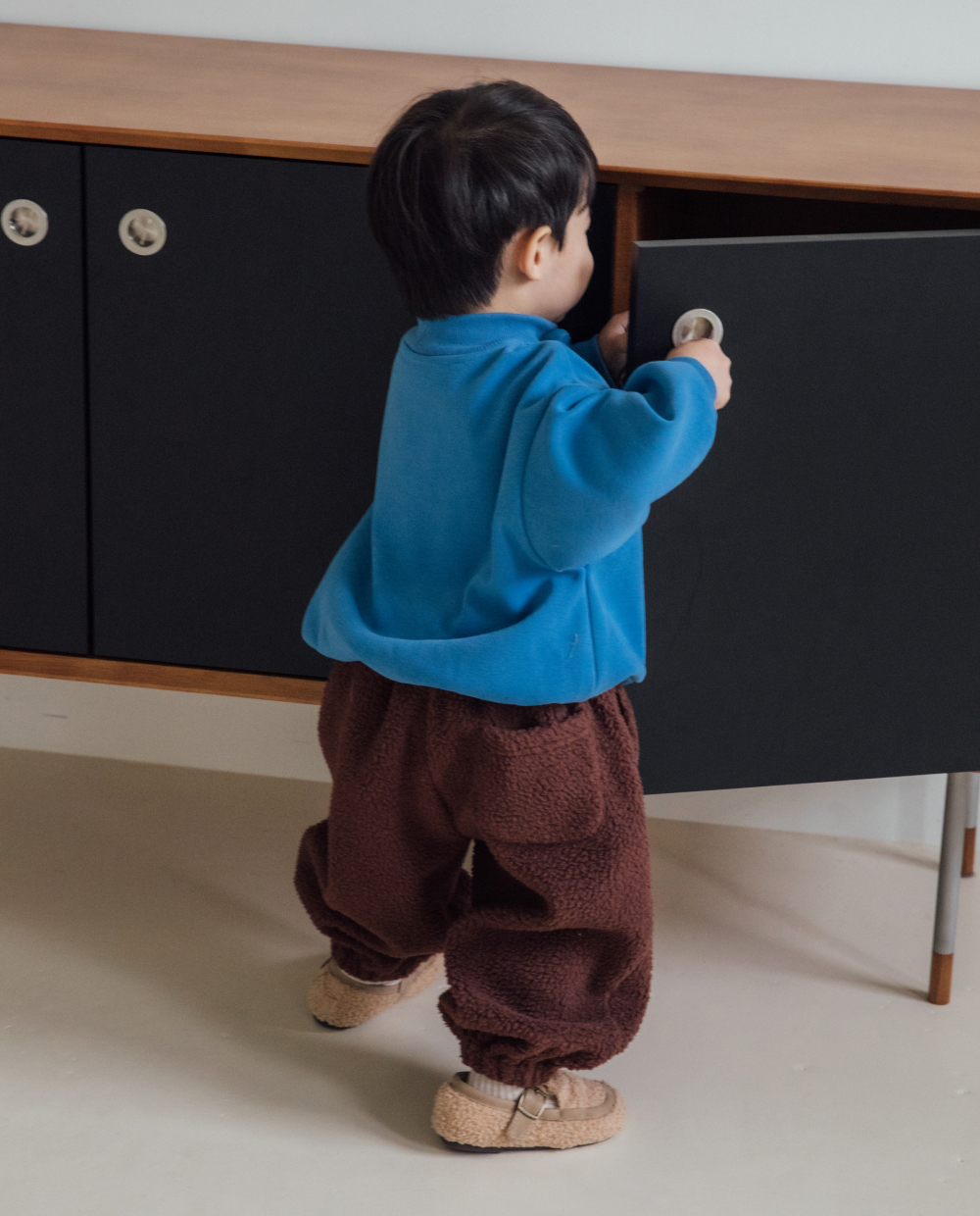 ふんわりフリース バルーンパンツ