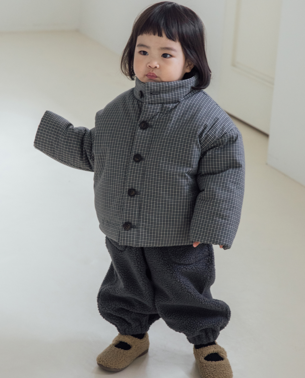 ふんわりフリース バルーンパンツ